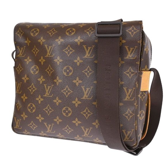 LOUIS VUITTON Naviglio Shoulder Bag Monogram Leather BN France M50205 - Picture 1 of 16